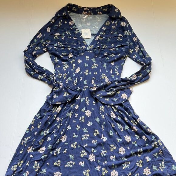 Free People Good Days Long Sleeve Minidress Size X-Small NWT - Picture 2 of 6